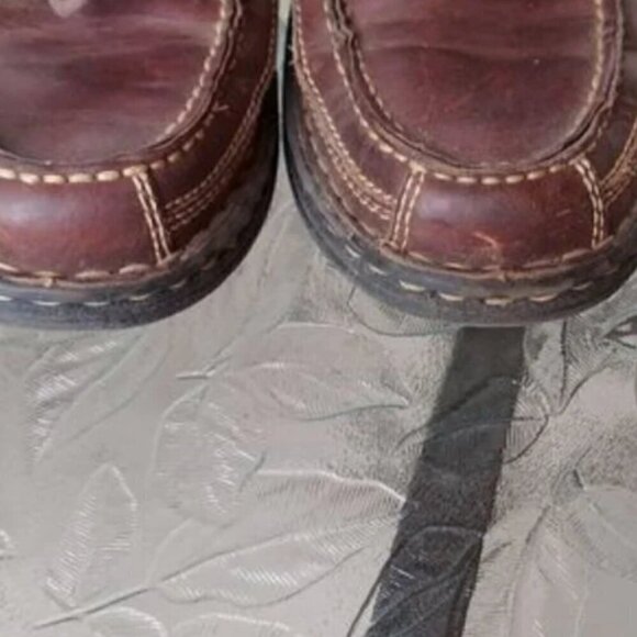 Comfort Streettars brown men's shoes.Size 10 M Causal Work Genuine leather upper - Picture 6 of 8